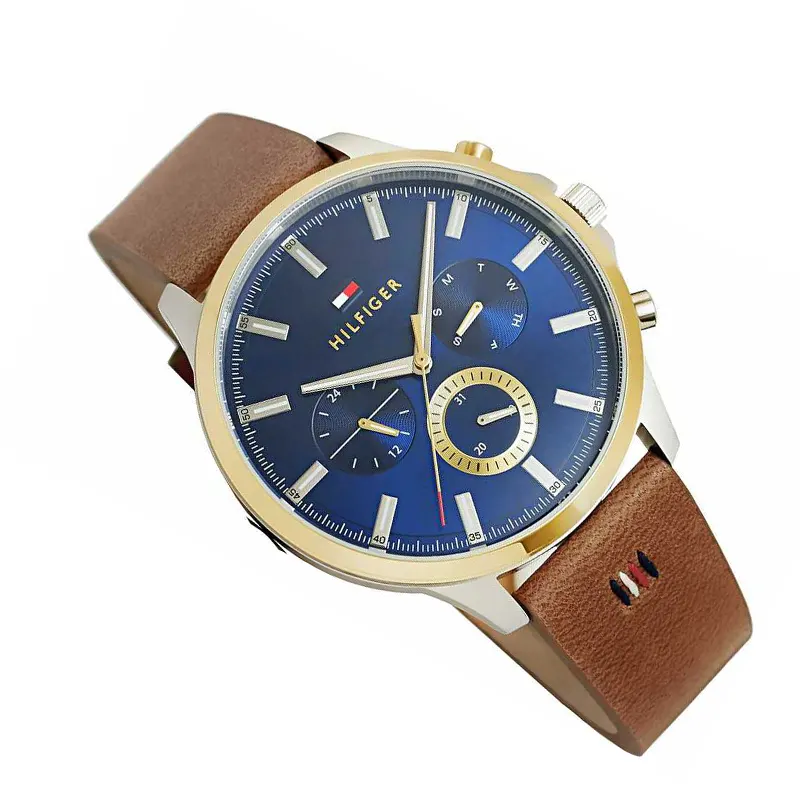 Tommy Hilfiger Ryder Chronograph Blue Dial Men's Watch- 1710496